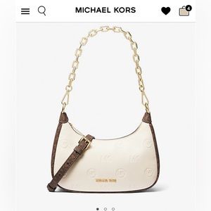 SOLD!!!NWT Michael Kors Cora Medium Embossed Purse